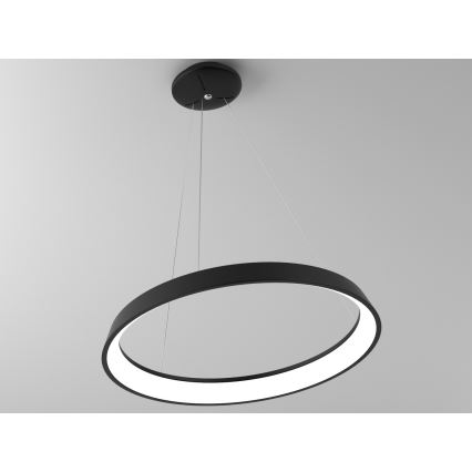 Immax NEO - Lampadario LED dimmerabile a sospensione con filo LIMITADO LED/39W/230V 60 cm nero Tuya