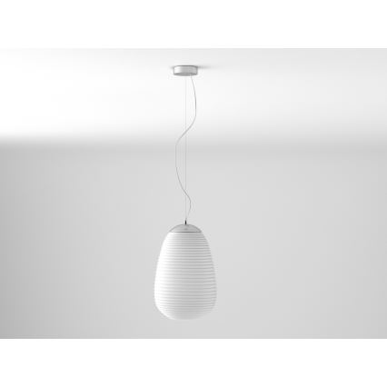 Immax NEO - Lampadario a sospensione con filo LED RGB dimmerabile COCONO 1xE27/8,5W/100-240V