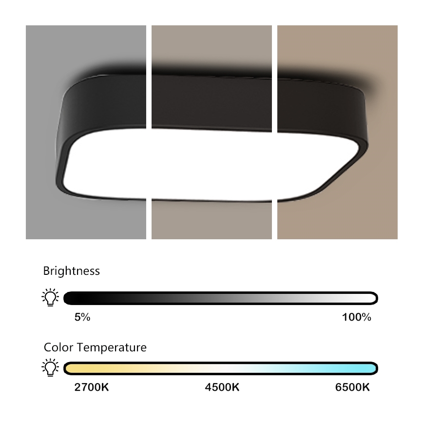 Immax NEO - LED Plafoniera dimmerabile RECUADRO LED/56W/230V + T Tuya