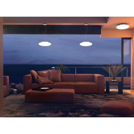 Immax NEO - Plafoniera LED RGBW dimmerabile ELIPTICO 3xE27/8,5W/100-240V+T Tuya