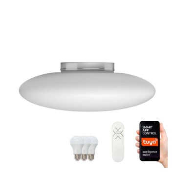 Immax NEO - Plafoniera LED RGBW dimmerabile ELIPTICO 3xE27/8,5W/100-240V+T Tuya
