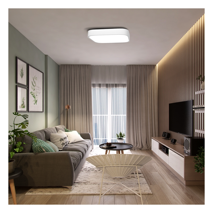 Immax NEO - Plafoniera LED telecomandata RECUADRO LED/67W/230V Tuya