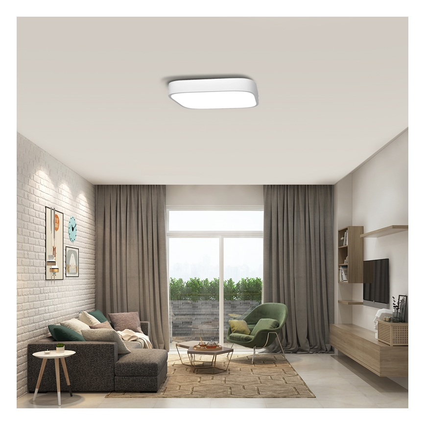 Immax NEO - Plafoniera LED telecomandata RECUADRO LED/67W/230V Tuya