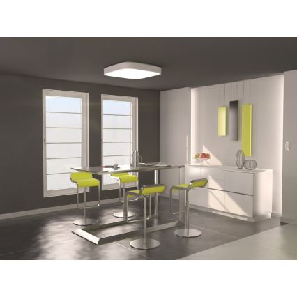 Immax NEO RECUADRO - Plafoniera LED telecomandata LED/67W/230V