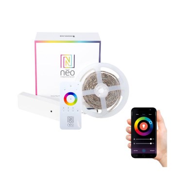 Immax NEO - Striscia LED RGB 2m + telecomando ZigBee Tuya