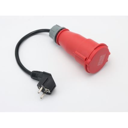 Immax - Stazione di ricarica portatile per veicoli elettrici EV AC Tipo 2 16A/380V 11 kW + spina 230V, cavo 5 m, Wi-Fi Tuya