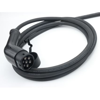 Immax - Stazione di ricarica portatile per veicoli elettrici EV AC Tipo 2 16A/380V 11 kW + spina 230V, cavo 5 m, Wi-Fi Tuya