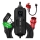 Immax - Stazione di ricarica EV per veicoli elettrici AC Tipo 2 16 A/380 V + spina 230 V, 3,7 kW, cavo 5 m, compatibile Tuya