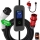 Immax - Stazione di ricarica portatile per veicoli elettrici EV AC Tipo 2 32A/380V 22kW + spina 230V 5m Wi-Fi Tuya