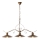 INCANTI 02-759 - Lampadario a sospensione con catena LENA 3xE27/42W/230V
