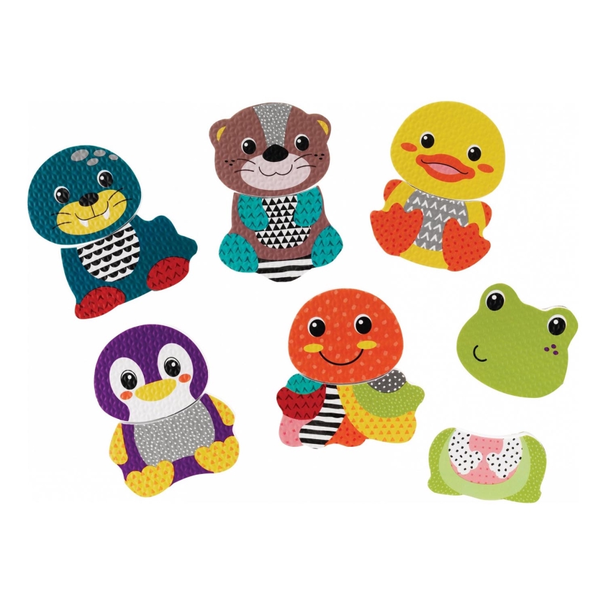 Infantino - Adesivi bagno schiuma MIX&MATCH