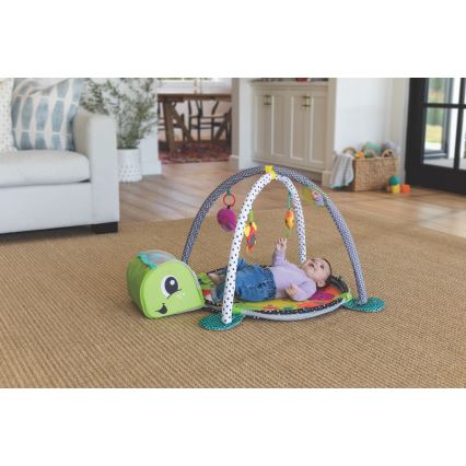 Infantino - Coperta per bambini per giocare con il trapezio 3in1