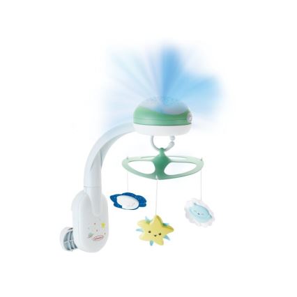 Infantino - Culla per bambini mobile con melodia 3in1 3xAA verde