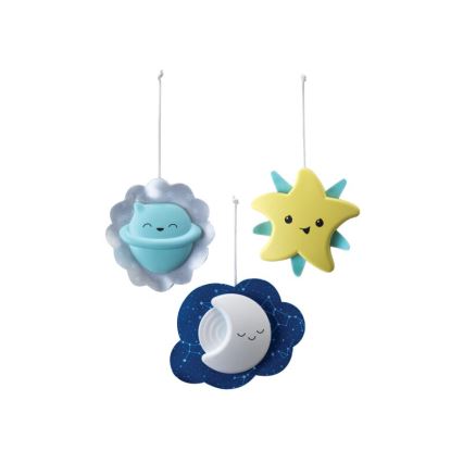 Infantino - Culla per bambini mobile con melodia 3in1 3xAA verde