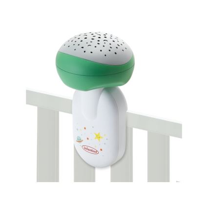 Infantino - Culla per bambini mobile con melodia 3in1 3xAA verde