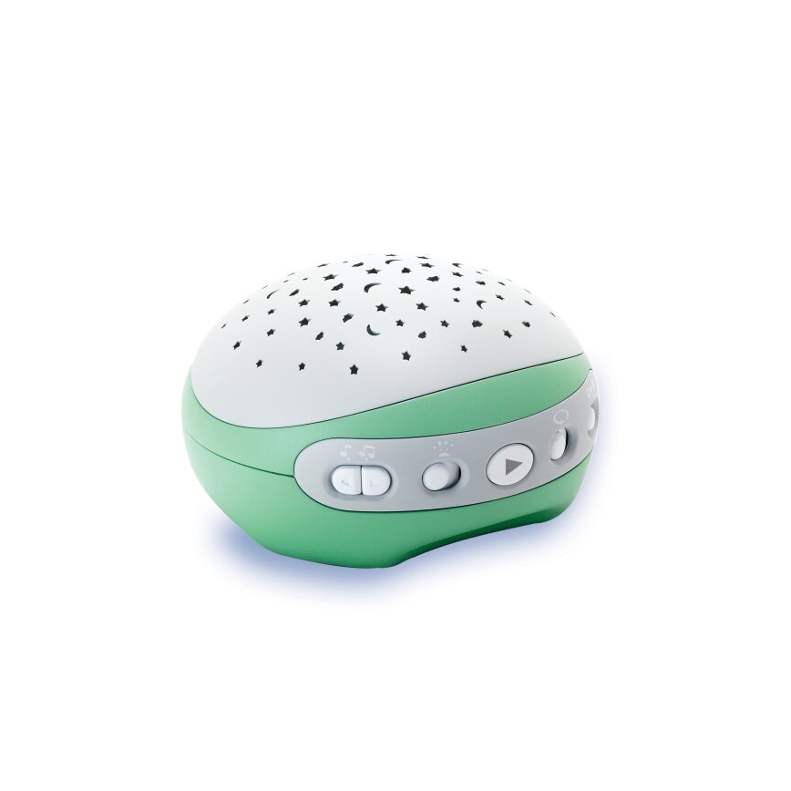 Infantino - Culla per bambini mobile con melodia 3in1 3xAA verde