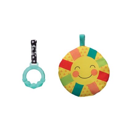 Infantino - Cuscino per l'ora del pancino per bambini 2in1 caterpillar