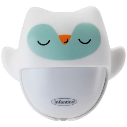 Infantino - Lampada da notte con gufo coccolone luminoso