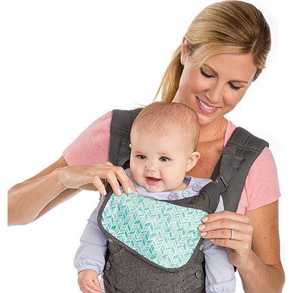 Infantino - Marsupio FLIP ADVANCED 4in1 grigio scuro