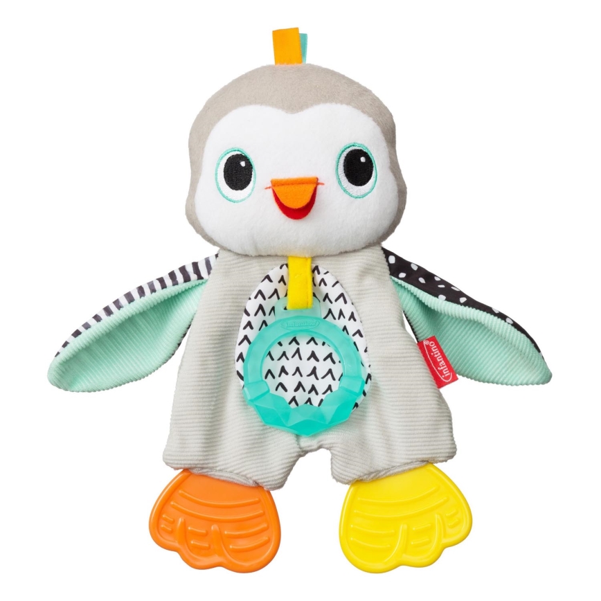 Infantino - Peluche con dentizione pinguino