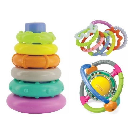 Infantino - Set di giocattoli BOX OF CHEER