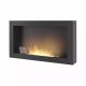 InFire - Caminetto BIO da parete 100x56 cm 3kW nero