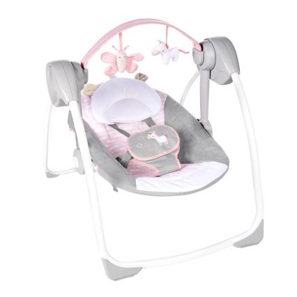 Ingenuità - Altalena per bambini con melodia FLORA THE UNICORN 4xLR14