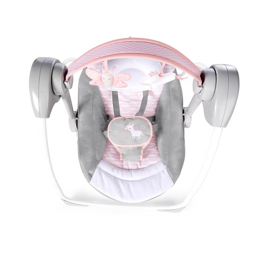 Ingenuità - Altalena per bambini con melodia FLORA THE UNICORN 4xLR14