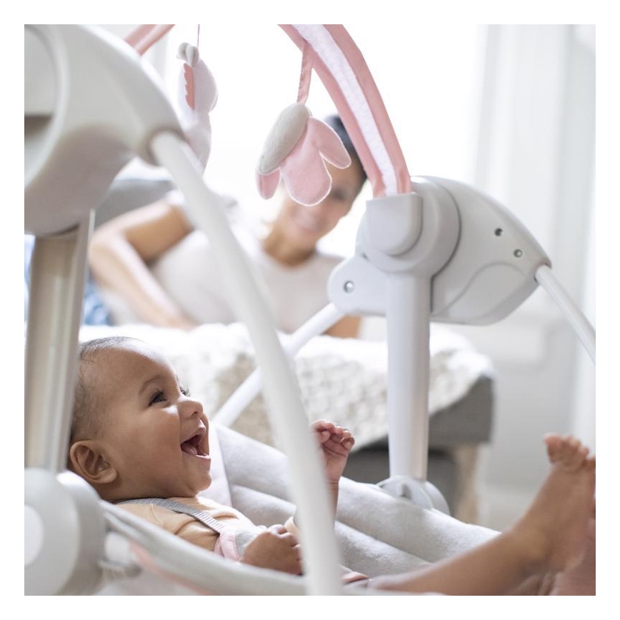 Ingenuità - Altalena per bambini con melodia FLORA THE UNICORN 4xLR14