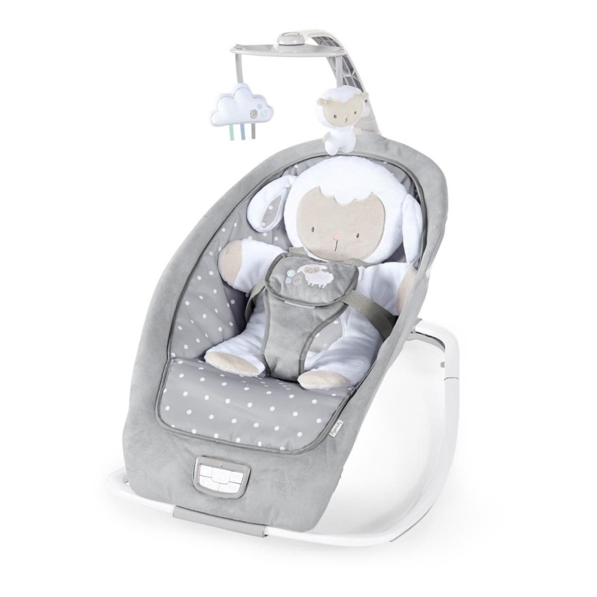 Ingenuity - Altalena per bambini con melodia CUDDLE LAMB