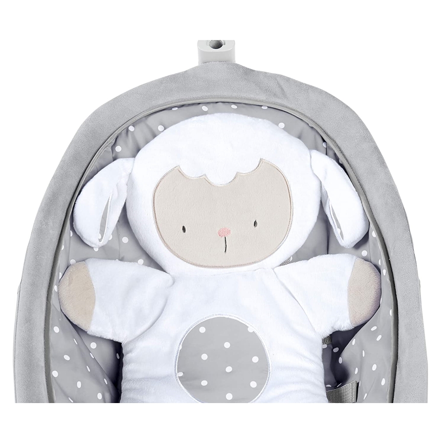 Ingenuity - Altalena per bambini con melodia CUDDLE LAMB
