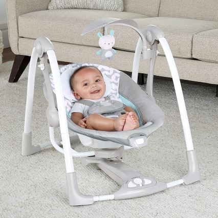 Ingenuity - Baby altalena vibrante con melodia 2in1 RAYLAN