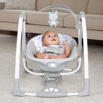 Ingenuity - Baby altalena vibrante con melodia 2in1 RAYLAN