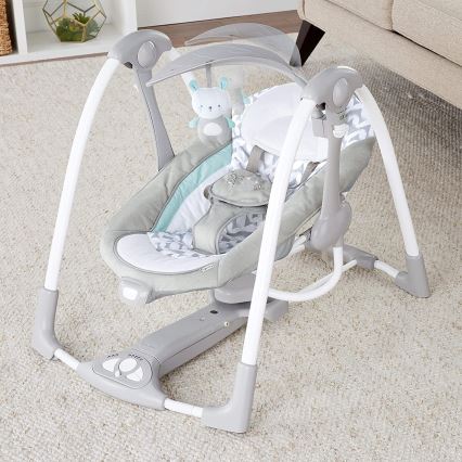 Ingenuity - Baby altalena vibrante con melodia 2in1 RAYLAN