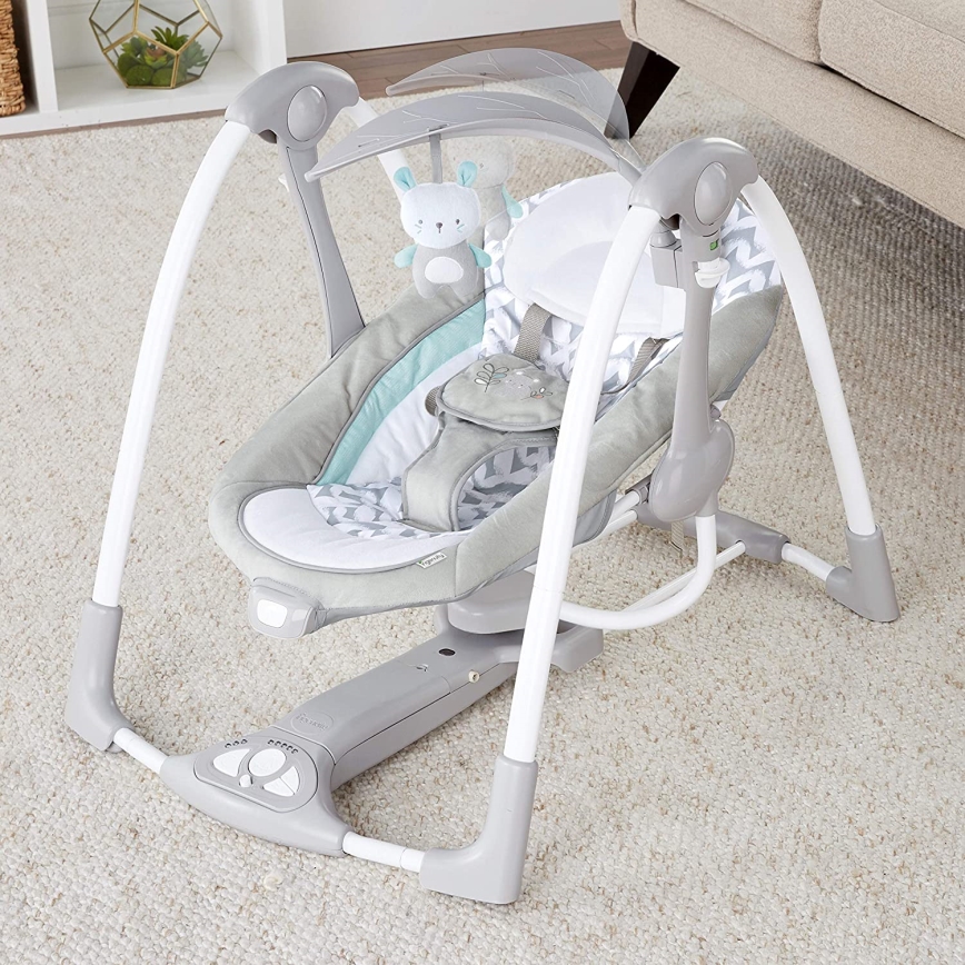 Ingenuity - Baby altalena vibrante con melodia 2in1 RAYLAN