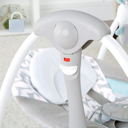 Ingenuity - Baby altalena vibrante con melodia 2in1 RAYLAN