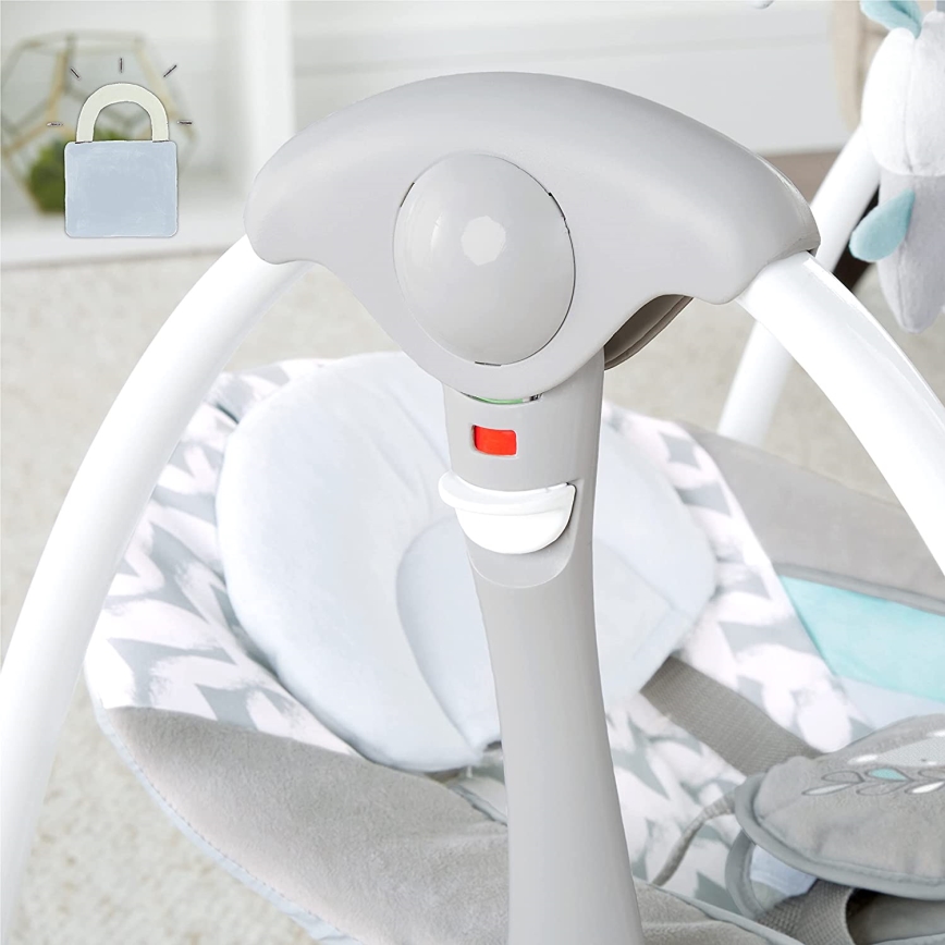 Ingenuity - Baby altalena vibrante con melodia 2in1 RAYLAN