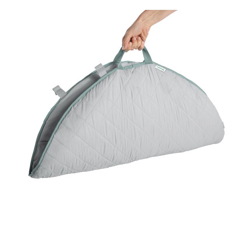 Ingenuity - Coperta per giocare LOAMY menta/grigio