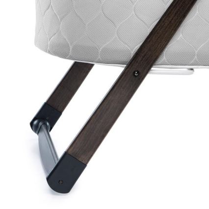 Ingenuity - Culla a dondolo per bambini CARRINGTON grigio/marrone
