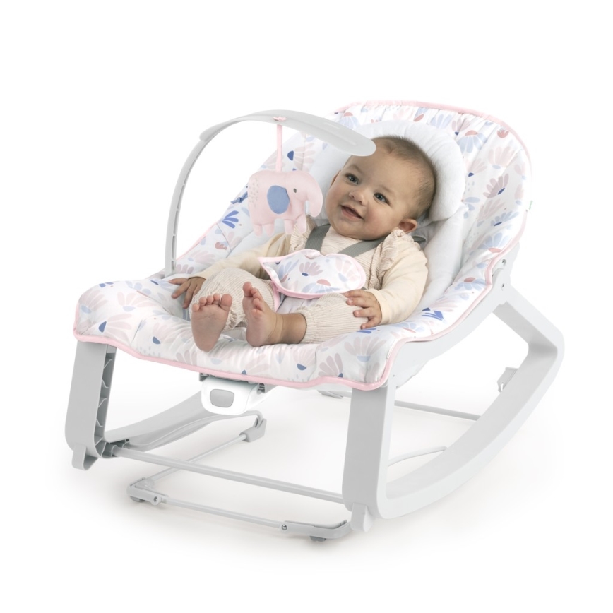 Ingenuity - Dondolo vibrante per bambini 3in1 KEEP COZY 1xC