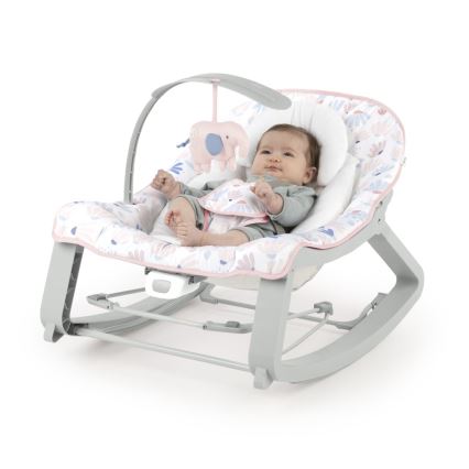 Ingenuity - Dondolo vibrante per bambini 3in1 KEEP COZY 1xC