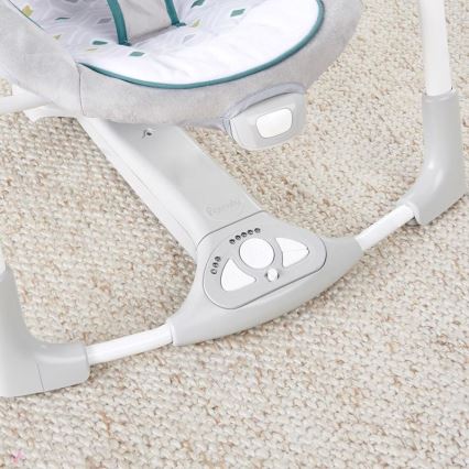 Ingenuity - Dondolo vibrante per bambini con melodia 2in1 NASH 4xLR20