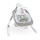 Ingenuity - Dondolo vibrante per bambini con melodia ANYWAY SWAY 4xLR14