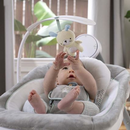 Ingenuity - Dondolo vibrante per bambini con melodia ANYWAY SWAY 4xLR14