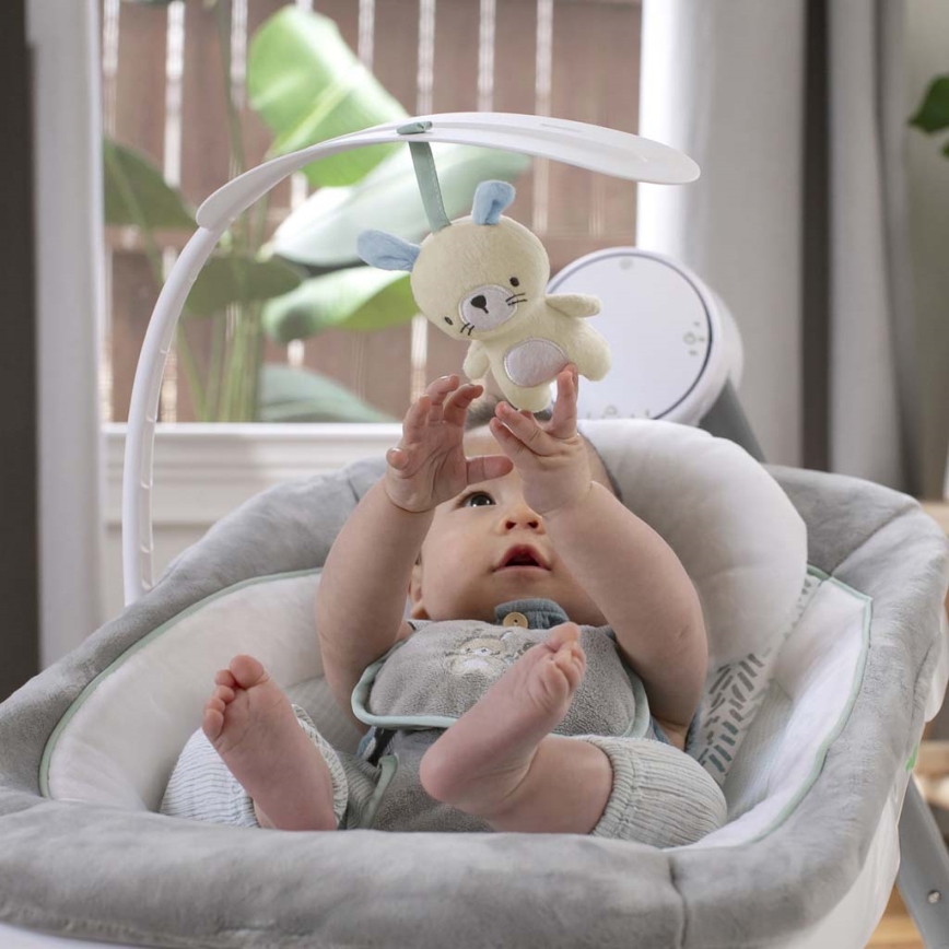 Ingenuity - Dondolo vibrante per bambini con melodia ANYWAY SWAY 4xLR14