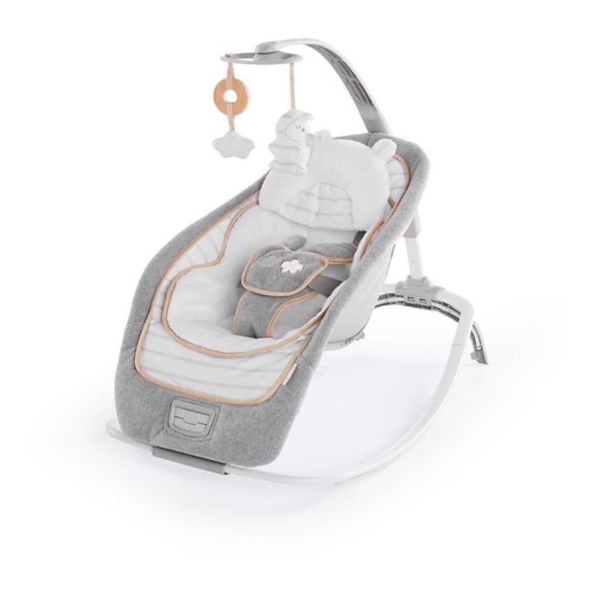Ingenuity - Dondolo vibrante per bambini con melodia  BOUTIQUE 3xLR14
