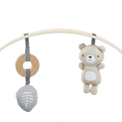Ingenuity - Dondolo vibrante per bambini con melodia EVERY SEASON 3xC grigio