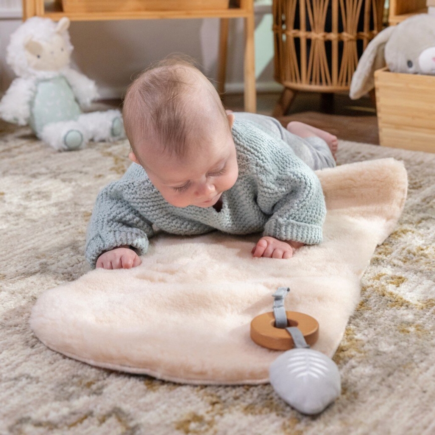 Ingenuity - Lettino vibrante per bambini con melodia EVERY SEASON WESLEY 3xC grigio