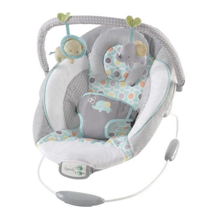 Ingenuity - Lettino vibrante per bambini con melodia MORRISON 3xC