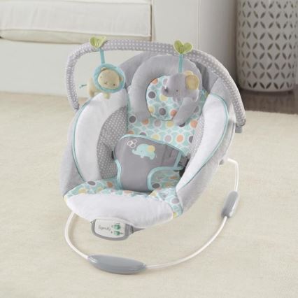 Ingenuity - Lettino vibrante per bambini con melodia MORRISON 3xC